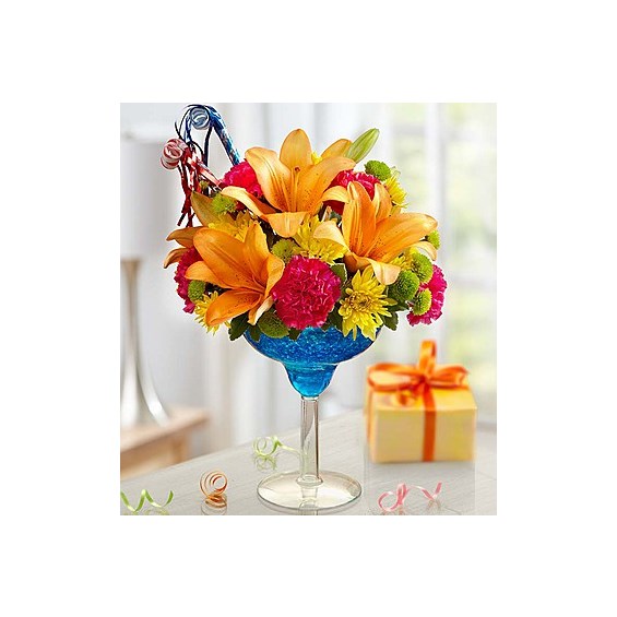 it-s-my-birthday-flower-arranged-in-a-margarita-glass