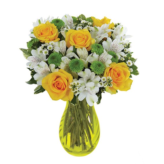 Lovely Lemon &amp; Lime Roses (BF217-11KM)