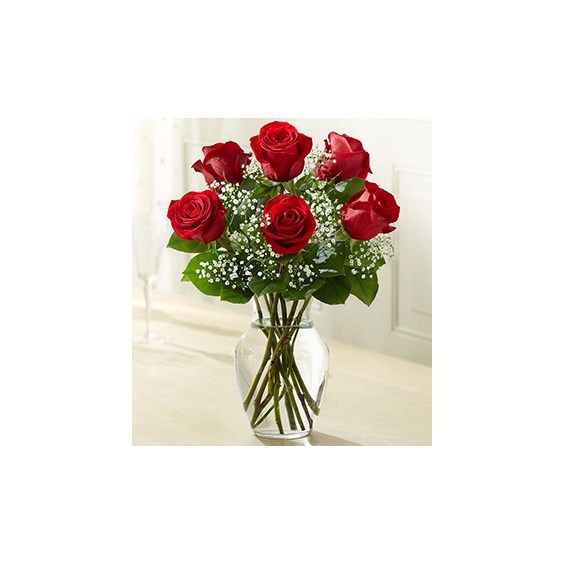 6-roses-in-a-beautiful-vase-for-them