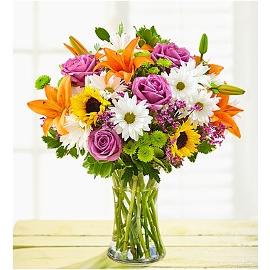 cheerful-blooms- yellow-sunflower-lily-poms- daisy-assorted- beautiful-everyday-fall- flowers-arrangement