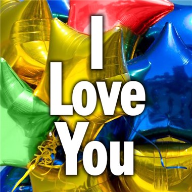 I Love You Mylar Balloon from Ingallina&#39;s Gifts