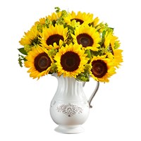 yellow-sunflower-in-a-reusable-pitcher