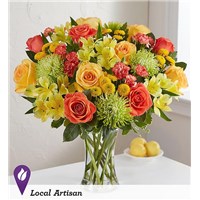 citrus-sunshine-bouquet-with-bright-colored-blooms-yellow-green-orange