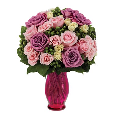 &quot;For all she does&quot; flower bouquet (BF254-11KL)