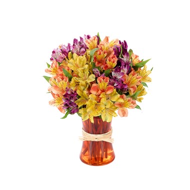 Harvest Peruvian Lily Bouquet